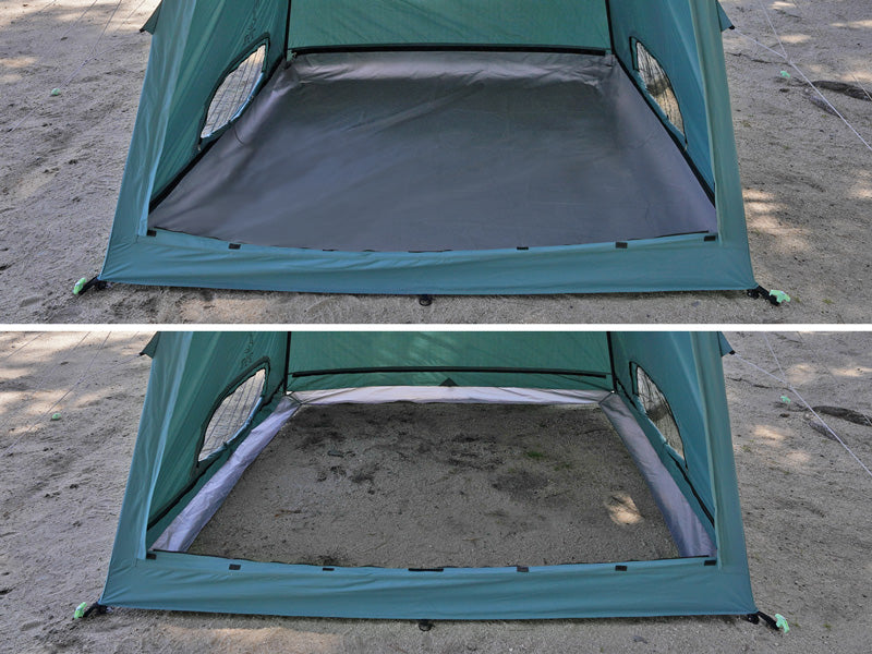 DoD Ouchi 4 person Tent - Blue grey-Goritta Works Sdn. Bhd. 202501017603 (1619017-X)