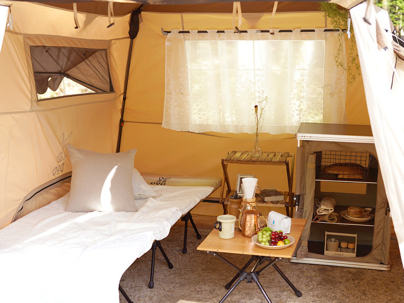 DoD Ouchi 4 person Tent - Brown-Goritta Works Sdn. Bhd. 202501017603 (1619017-X)