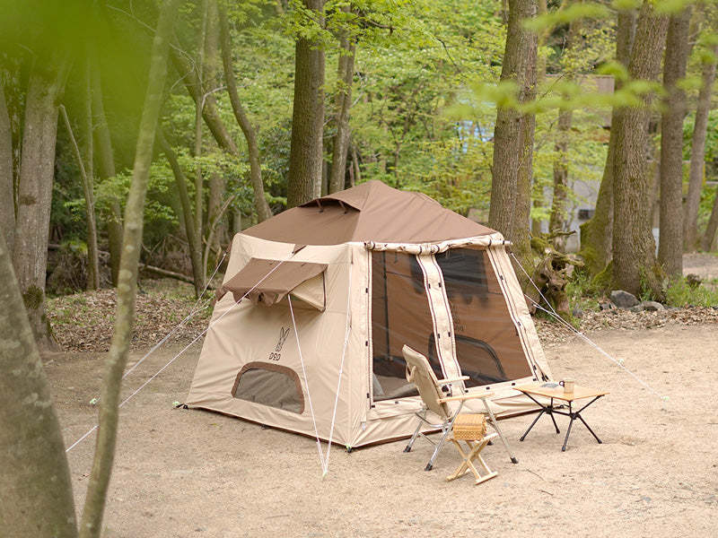 DoD Ouchi 4 person Tent - Brown-Goritta Works Sdn. Bhd. 202501017603 (1619017-X)