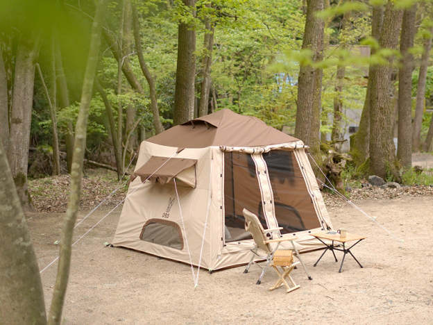 DoD Ouchi 4 person Tent - Brown-Goritta Works Sdn. Bhd. 202501017603 (1619017-X)