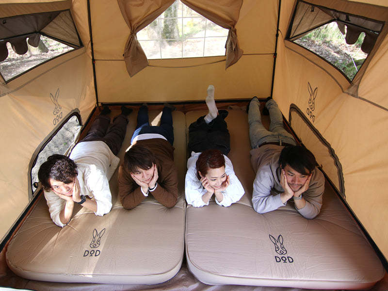 DoD Ouchi 4 person Tent - Brown-Goritta Works Sdn. Bhd. 202501017603 (1619017-X)