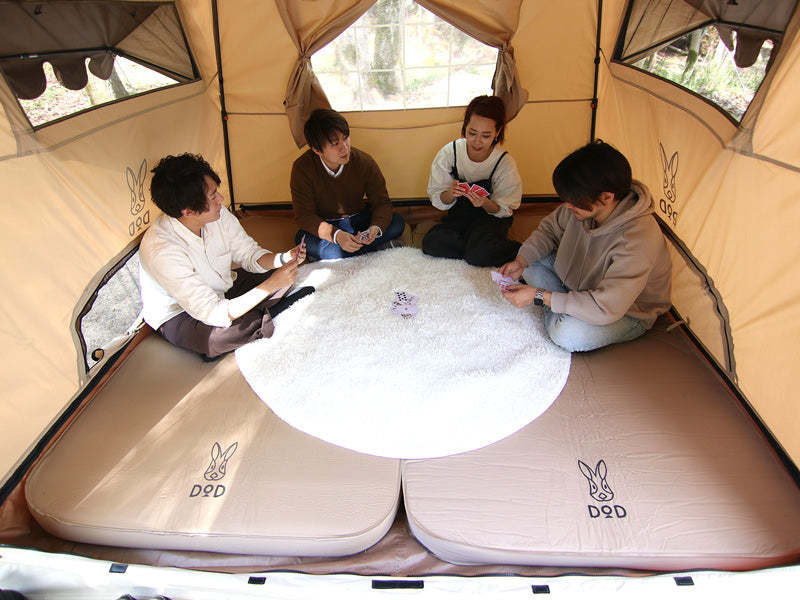 DoD Ouchi 4 person Tent - Brown-Goritta Works Sdn. Bhd. 202501017603 (1619017-X)