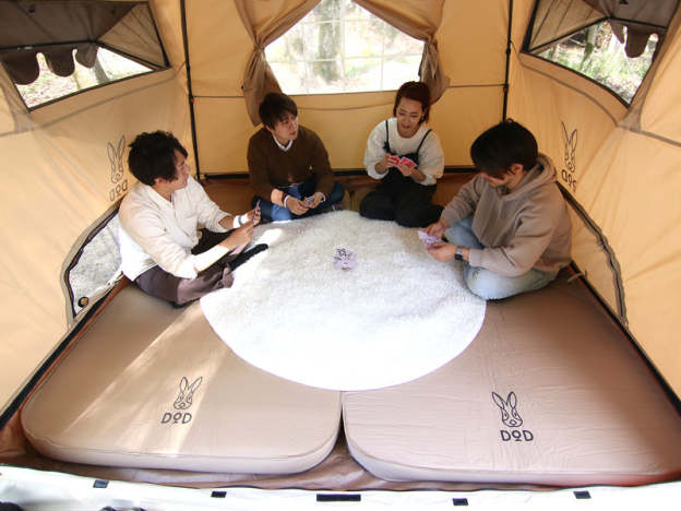 DoD Ouchi 4 person Tent - Brown-Goritta Works Sdn. Bhd. 202501017603 (1619017-X)