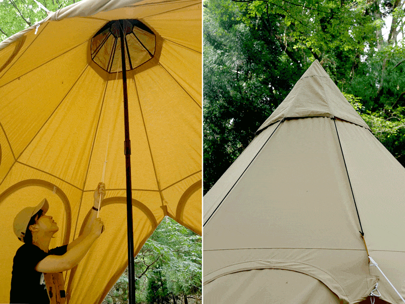 DoD Renkon 5-10 person Tent 2L - Khaki-Goritta Works Sdn. Bhd. 202501017603 (1619017-X)