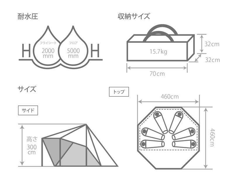 DoD Yadokari 6 person Tent – Goritta Works Sdn. Bhd. 202501017603