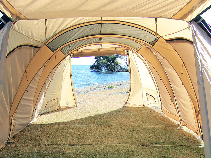 DoD Kamaboko 14 person Tent 3 L - Tan-Goritta Works Sdn. Bhd. 202501017603 (1619017-X)