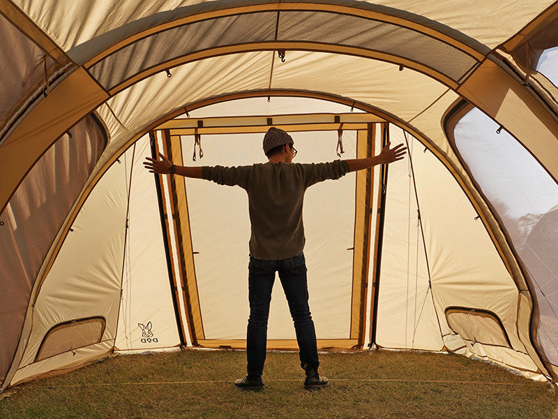 DoD Kamaboko 14 person Tent 3 L - Tan-Goritta Works Sdn. Bhd. 202501017603 (1619017-X)