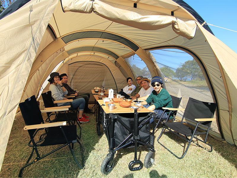 DoD Kamaboko 14 person Tent 3 L - Tan-Goritta Works Sdn. Bhd. 202501017603 (1619017-X)