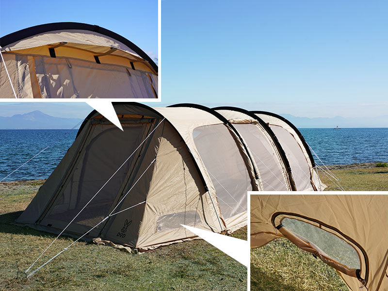 DoD Kamaboko 14 person Tent 3 L - Tan-Goritta Works Sdn. Bhd. 202501017603 (1619017-X)