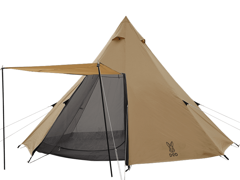 テント・タープ DOD ONE POLE TENT(L) DoD One Pole 8 person Tent (L) - Tan – Goritta Works Sdn