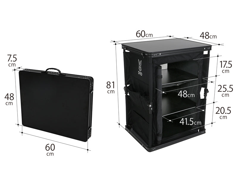 DoD Multi Kitchen Table - Black-Goritta Works Sdn. Bhd. 202501017603 (1619017-X)