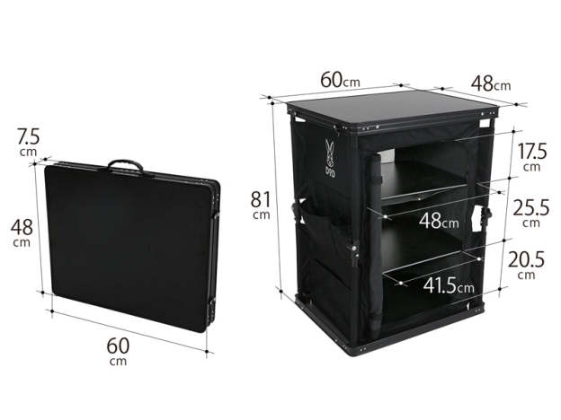 DoD Multi Kitchen Table - Black-Goritta Works Sdn. Bhd. 202501017603 (1619017-X)