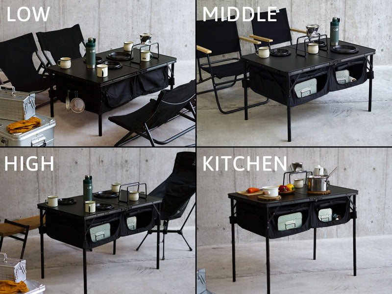 DoD Good Rack Table - Black-Goritta Works Sdn. Bhd. 202501017603 (1619017-X)