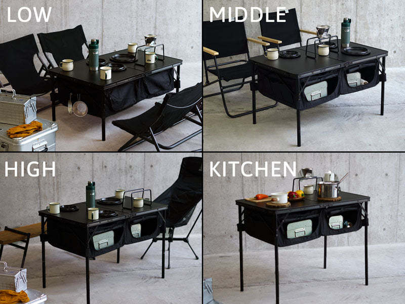 DoD Good Rack Table - Black-Goritta Works Sdn. Bhd. 202501017603 (1619017-X)