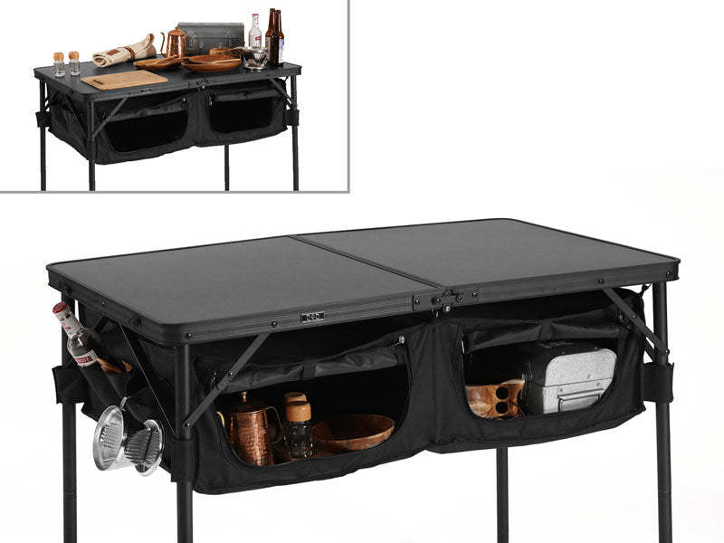 DoD Good Rack Table - Black-Goritta Works Sdn. Bhd. 202501017603 (1619017-X)