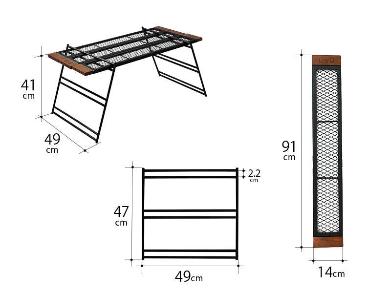 DoD Tequila Table - Black-Goritta Works Sdn. Bhd. 202501017603 (1619017-X)