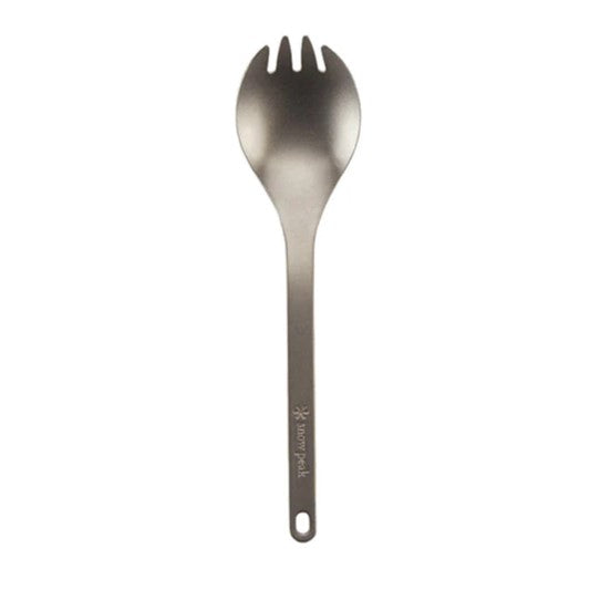 Snow Peak Titanium Spork - Silver-Goritta Works Sdn. Bhd. 202501017603 (1619017-X)