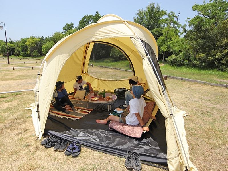 DoD Fire Base 8 person Tent - Black-Goritta Works Sdn. Bhd. 202501017603 (1619017-X)