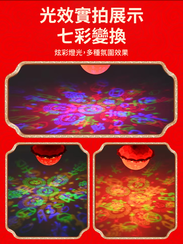 【財福到家】新年發財福字燈