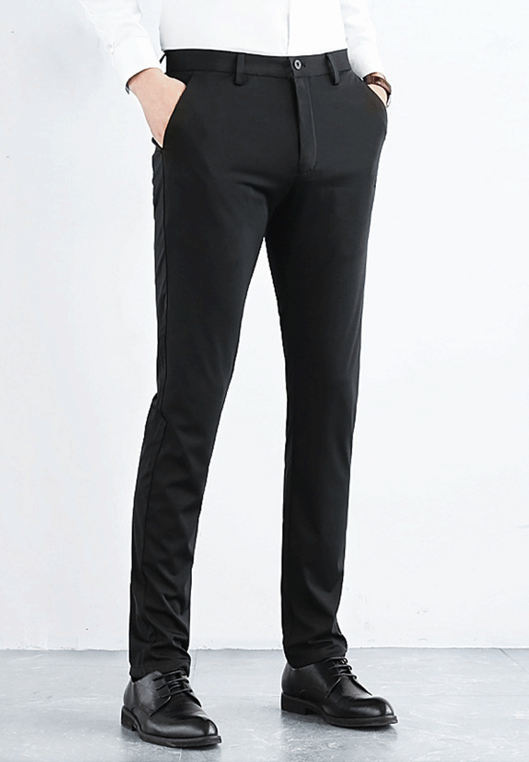 【40度也能穿】透氣五彈修身商務褲