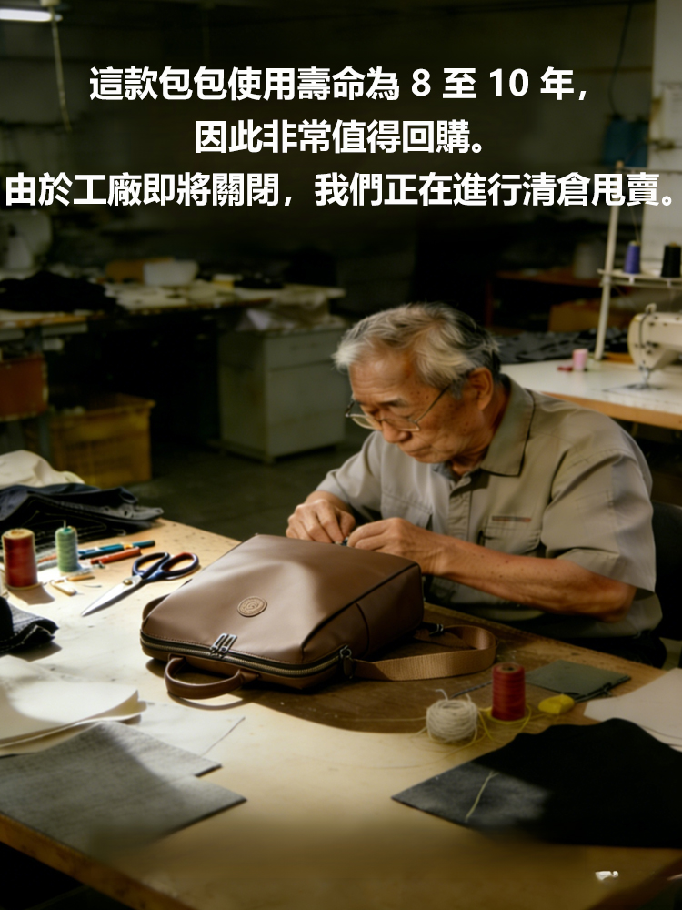多背法牛津布加厚雙肩包（可套拉桿箱）