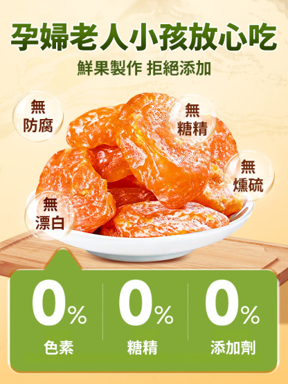 【喉嚨救星】陳皮竹鹽枇杷乾