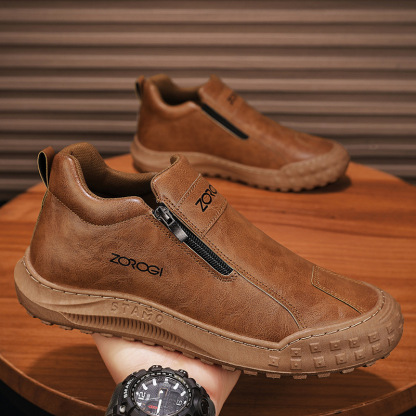 四季戶外一腳蹬男鞋