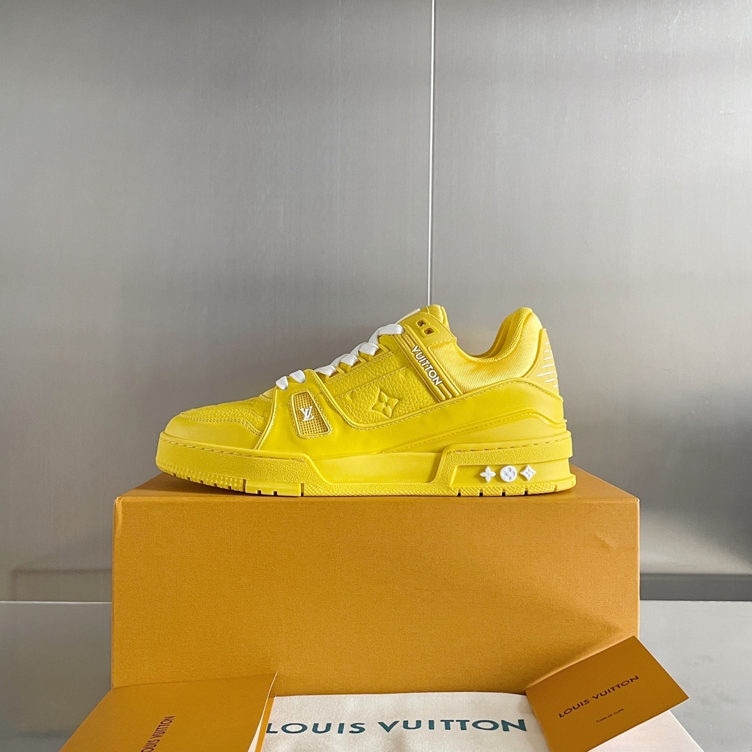 LOUIS VUITTON SKATE シリーズ 23SS の新作トレーナースニーカー（スケートシューズ） カップル用