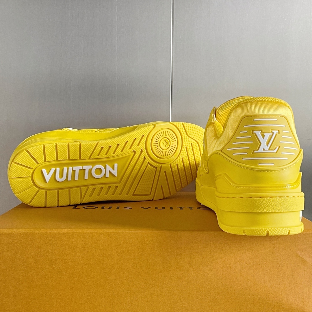 LOUIS VUITTON SKATE シリーズ 23SS の新作トレーナースニーカー（スケートシューズ） カップル用
