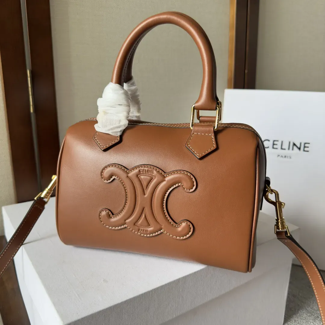 セリーヌ「Celine」スモール ボストン / スムースカーフスキン