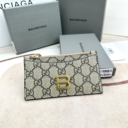 バレンシアガ Balenciaga & Gucci コラボレーション クラシックウォレット 財布