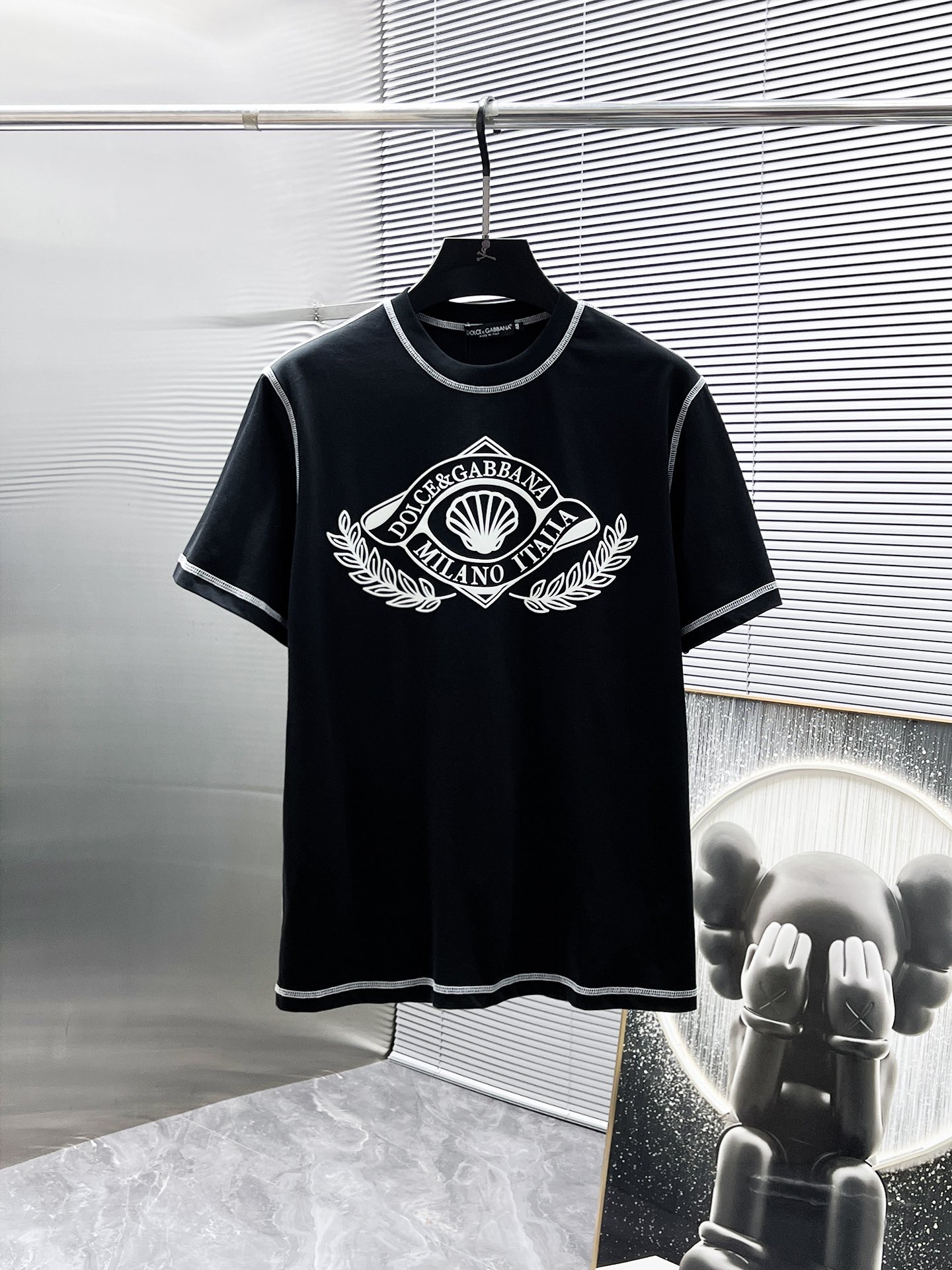 ヴェルサーチ「Versace」2025SS プレミアム クルーネックTシャツ