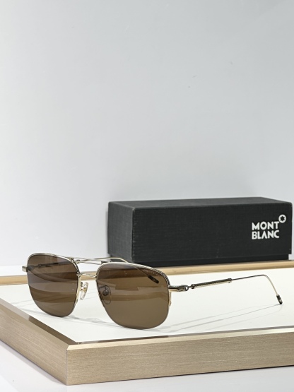 モンブラン「Montblanc」ミニマリスト フレームレス サングラス