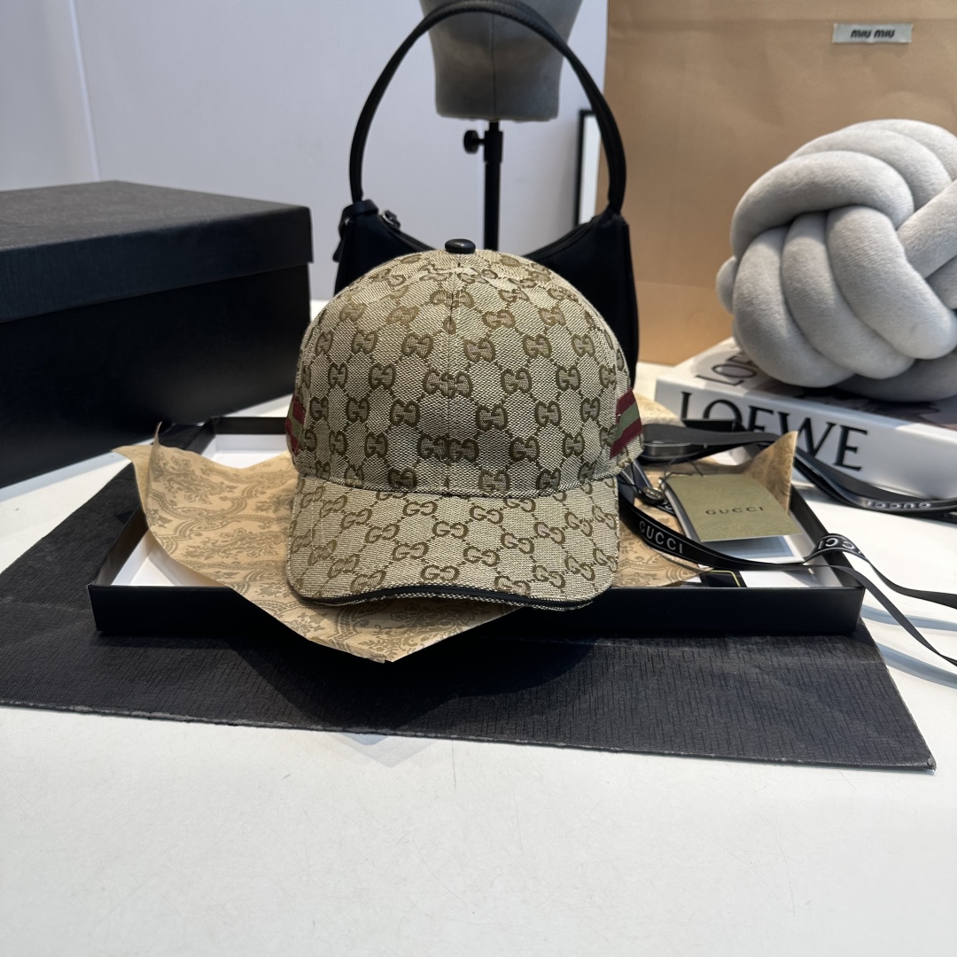 グッチ「Gucci」Lido GG Baseball Cap
