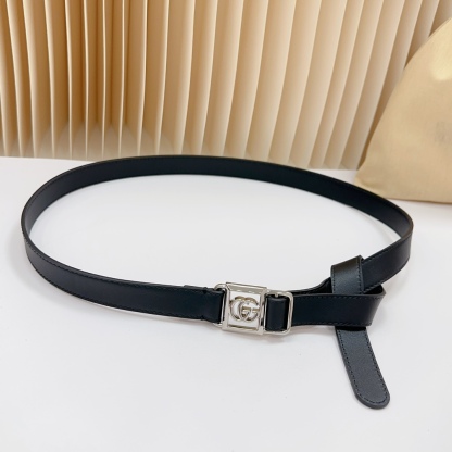 グッチ「Gucci」ダブルフェイス プレミアムレザー ベルト100CM