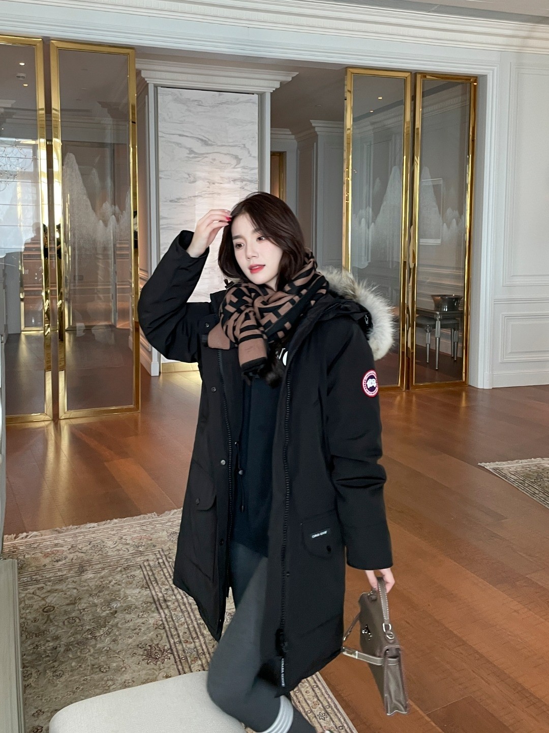 カナダグース「Canada Goose」パーカーダウンコート