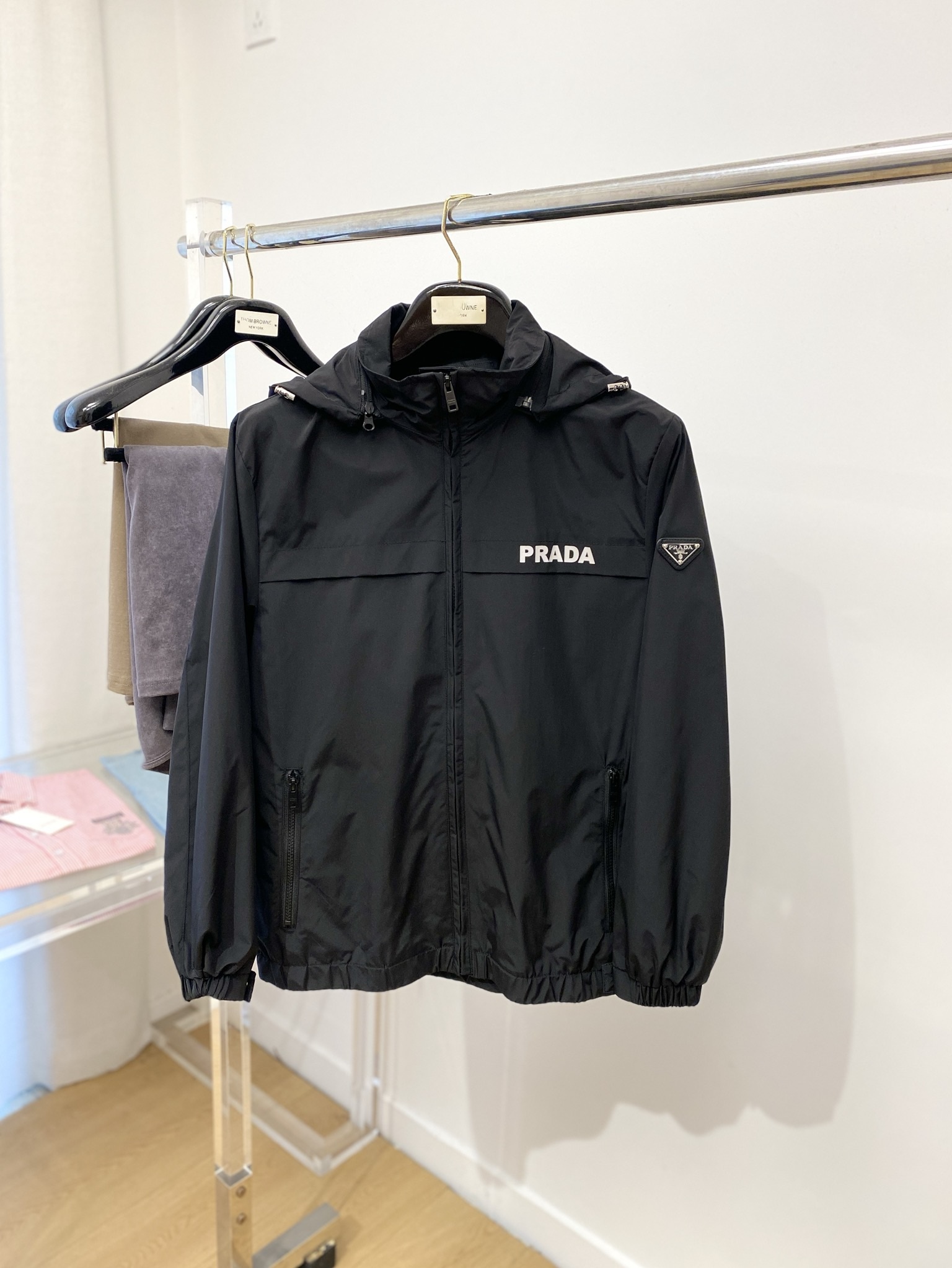 プラダ「Prada」2024秋冬 メンズ スタンドカラージャケット