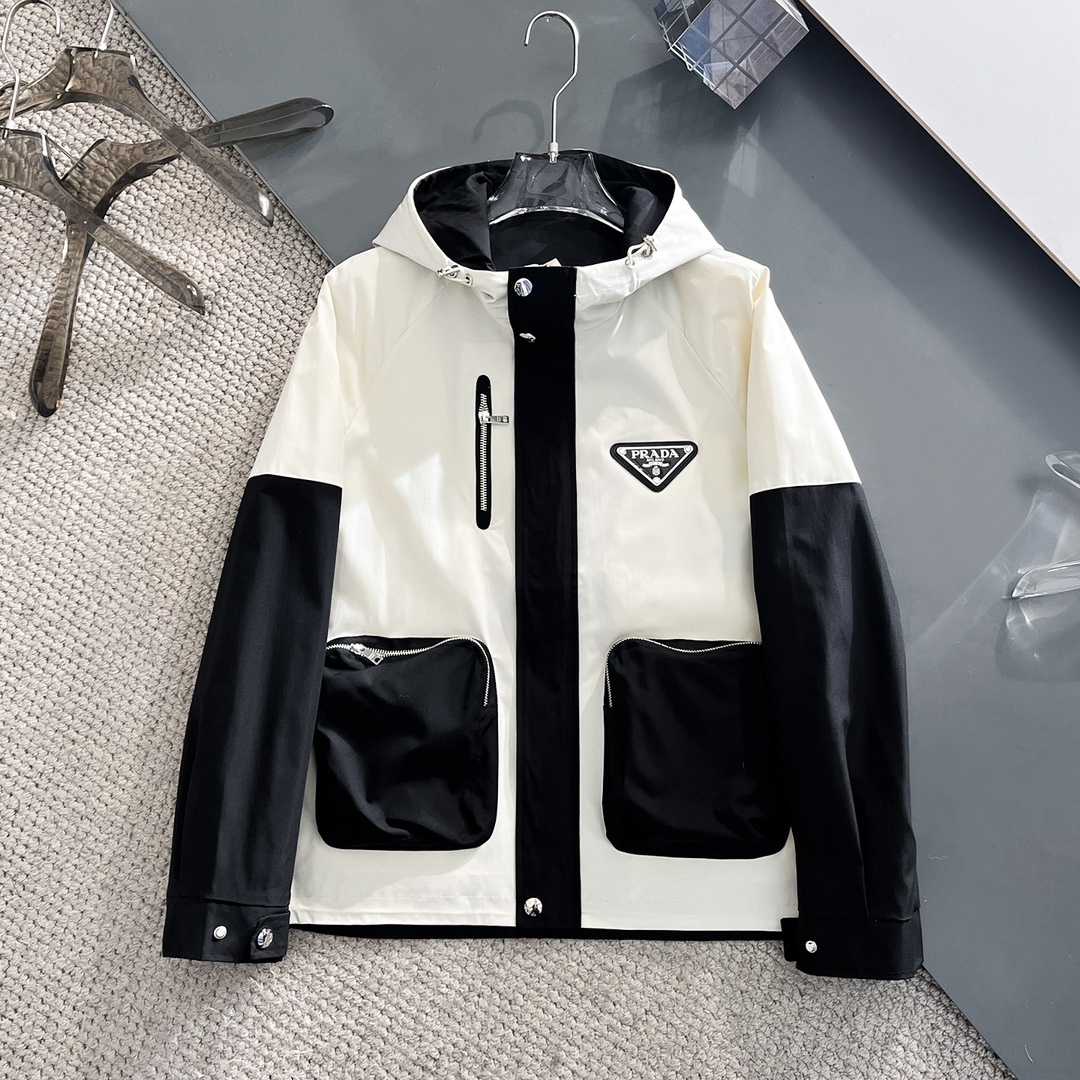 プラダ「Prada」2024 ss春の新作メンズジャケット