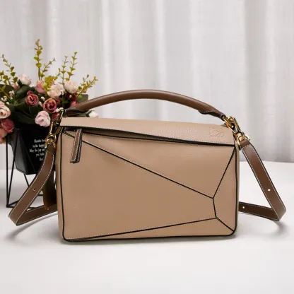 ロエベ「LOEWE」 Puzzle スモール ジオメトリック ショルダーバッグ