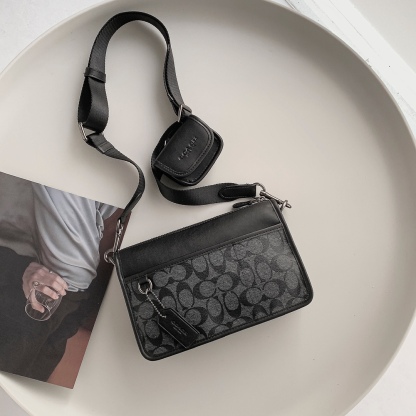 コーチ(Coach)ヘリテージ コンバーチブル クロスボディ・シグネチャー キャンバス