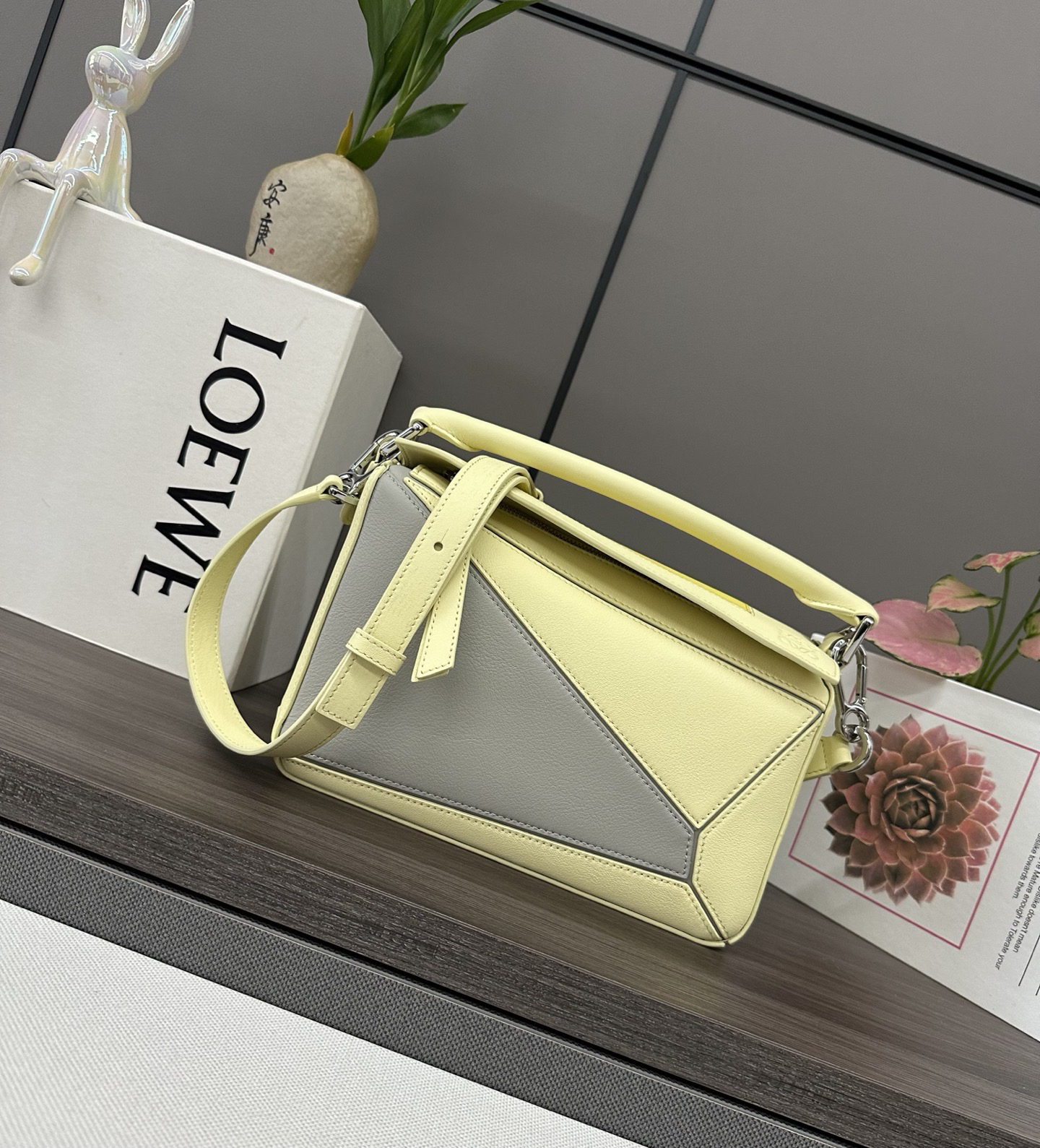 ロエベ「LOEWE」 Puzzle スモール ジオメトリック ショルダーバッグ