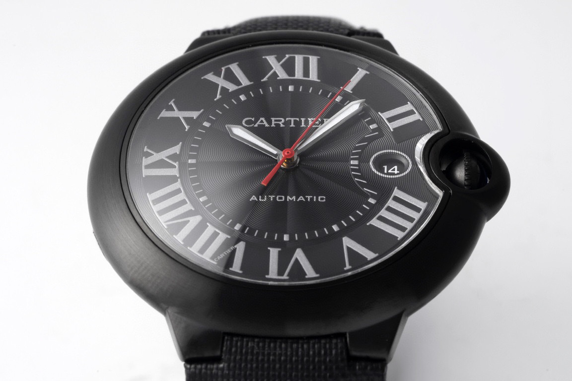 カルティエ［Cartier］バロン ブリュ ボーイ 42mm 腕時計