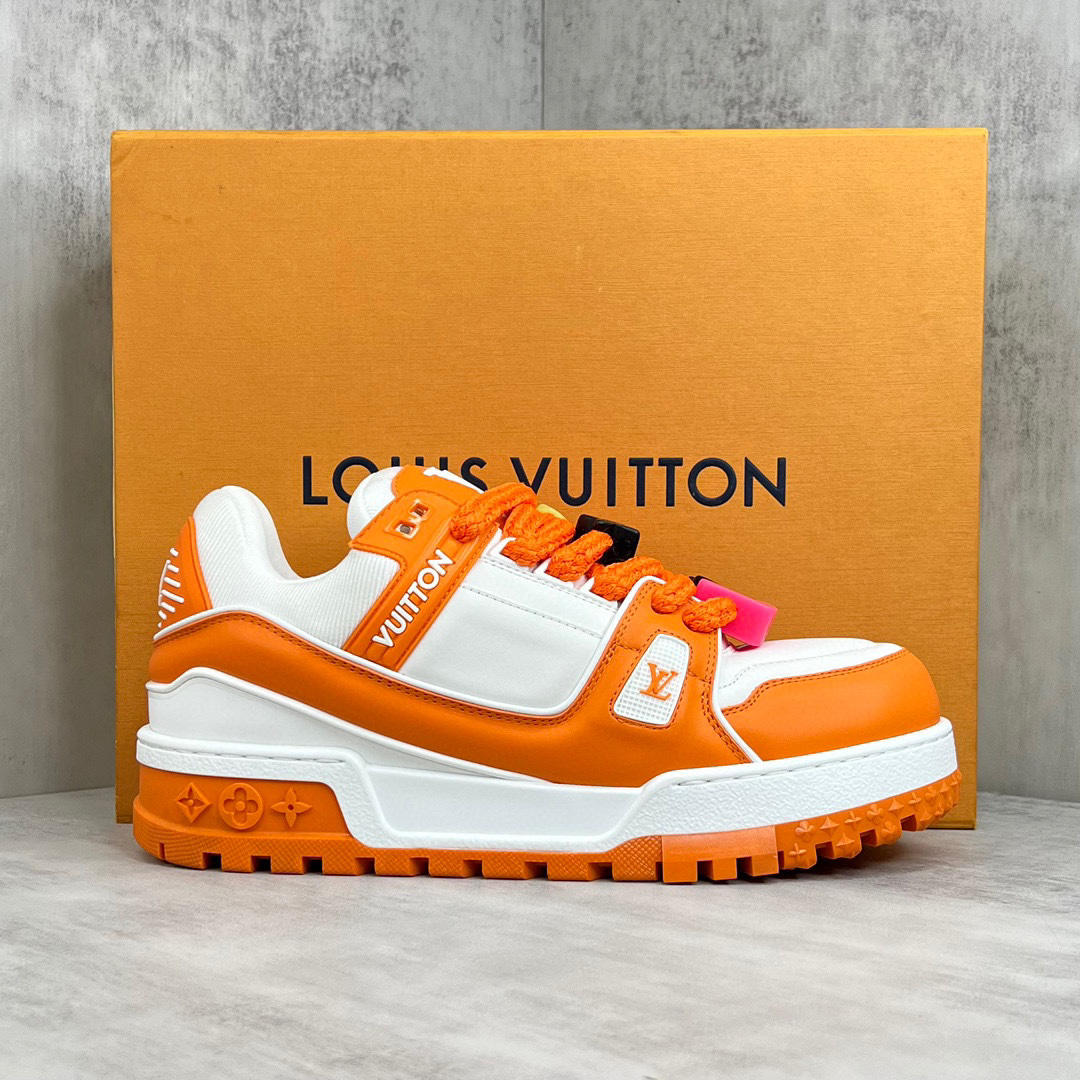 「コラボモデル」Louis Vuitton x Trainer Maxi スニーカー
