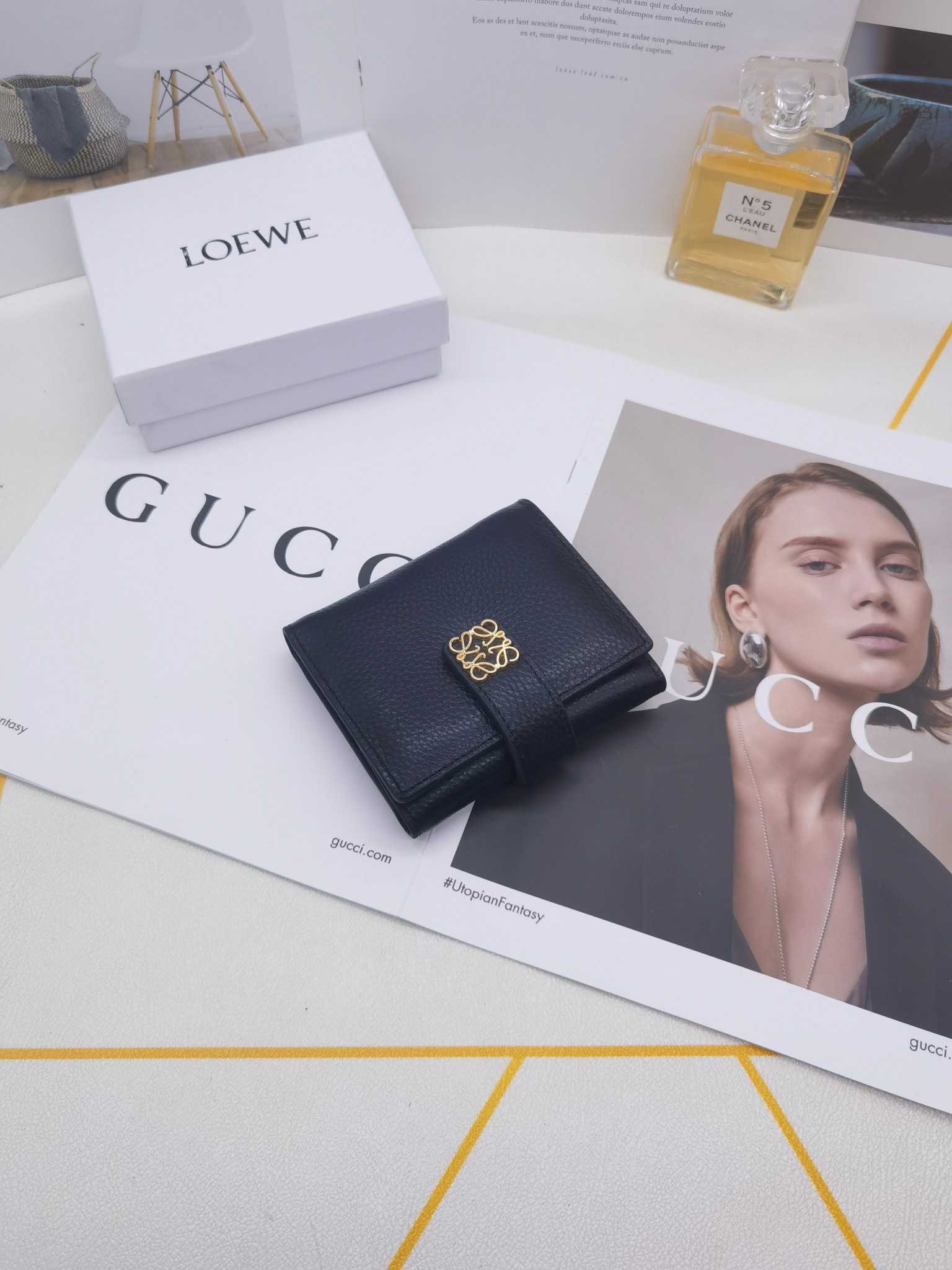 ロエベ「LOEWE」アナグラム コンティネンタル ウォレット 5色