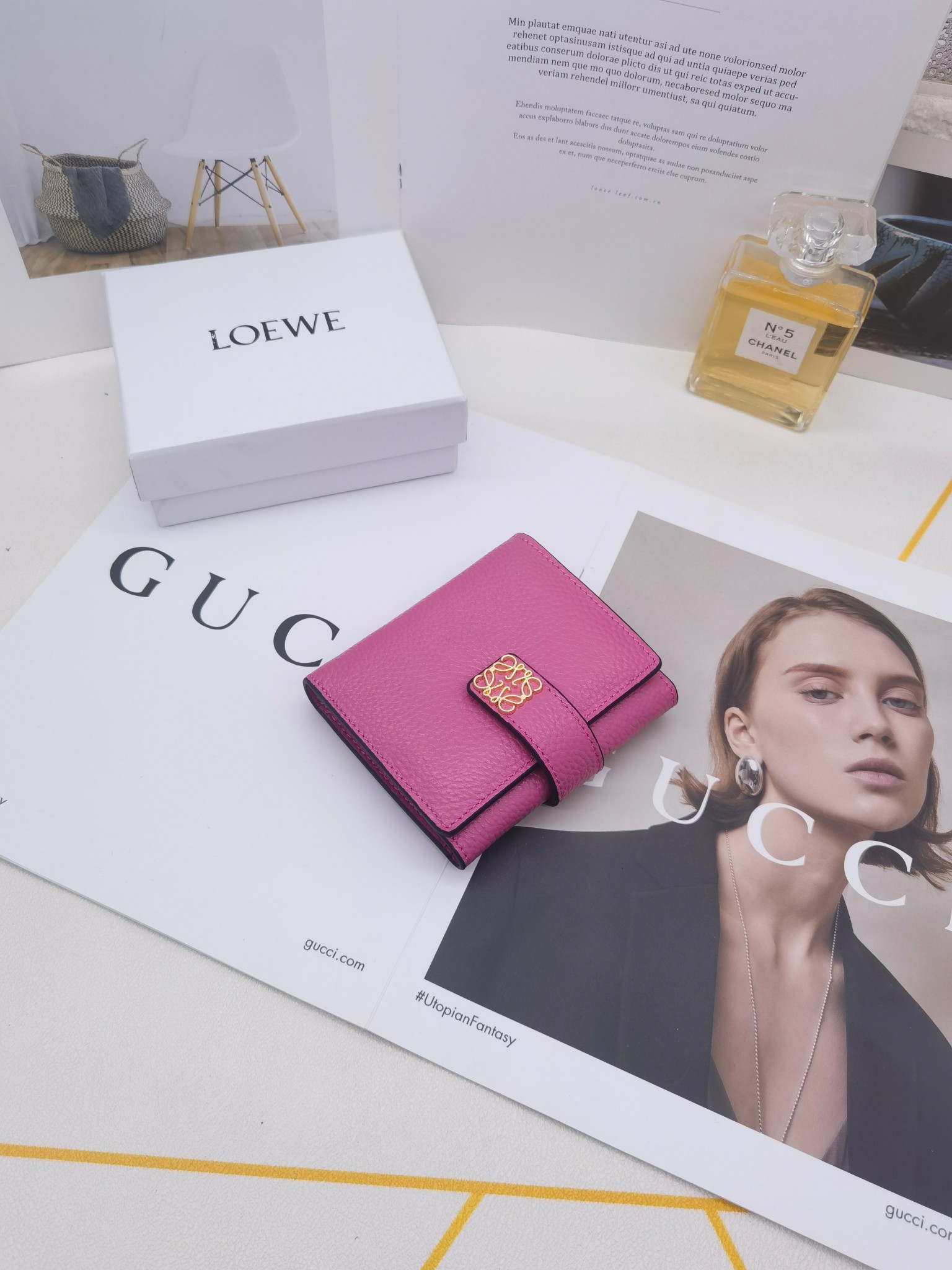 ロエベ「LOEWE」アナグラム コンティネンタル ウォレット 5色