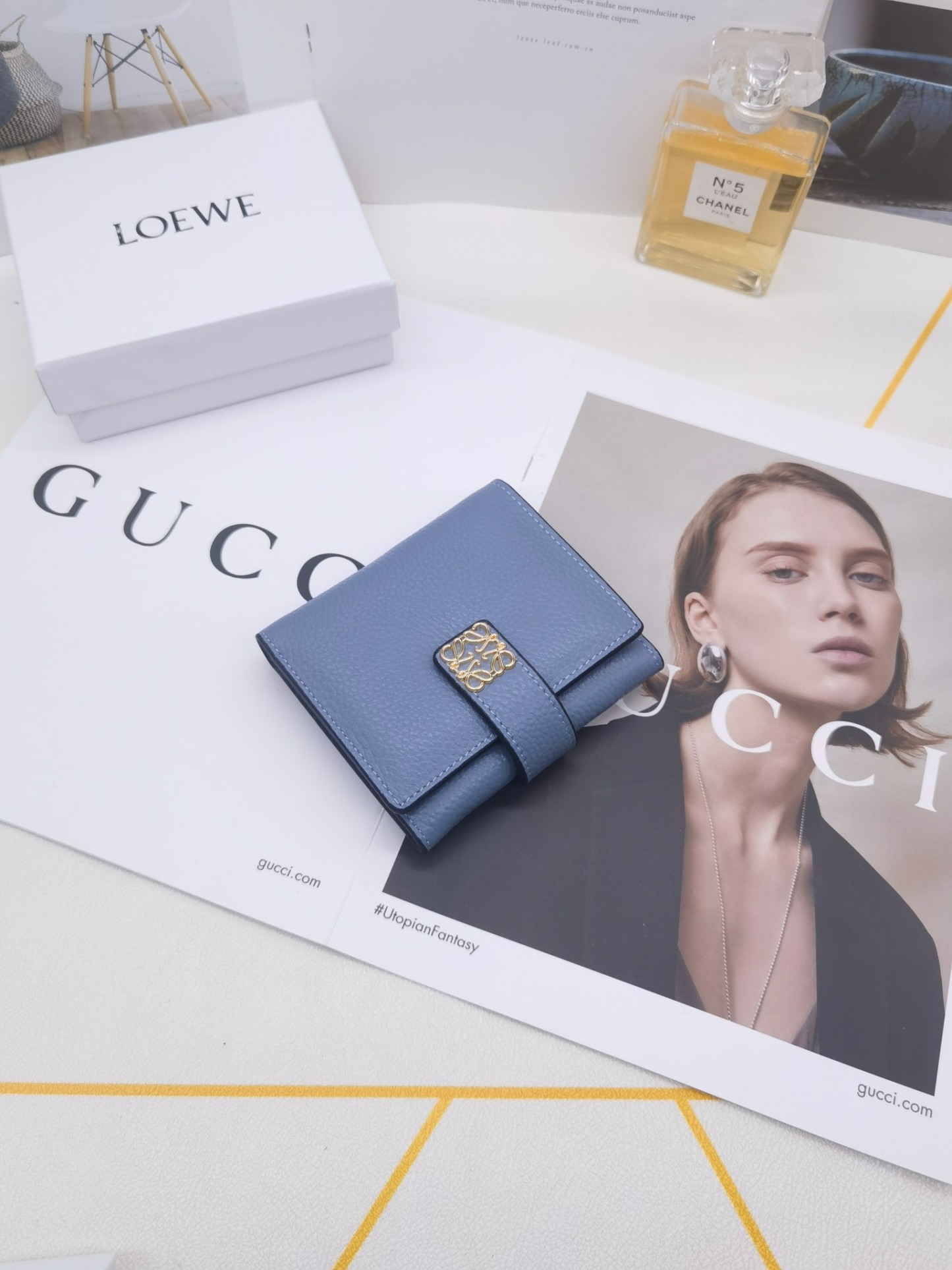 ロエベ「LOEWE」アナグラム コンティネンタル ウォレット 5色