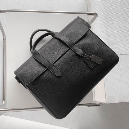 コーチ「Coach」 2022年新作 メンズフルレザー ビジネスバッグ