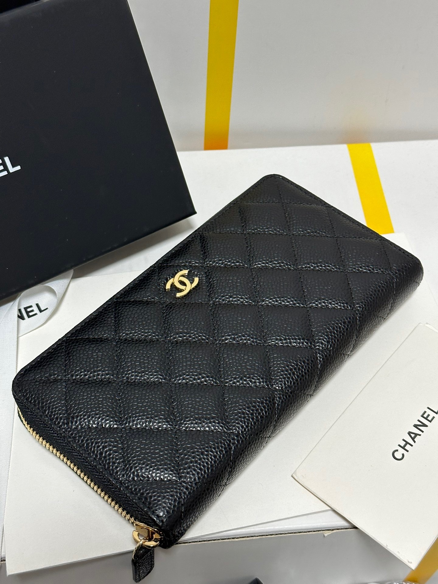 シャネル「Chanel」クラシック ジップ ウォレット