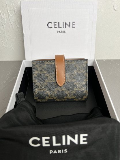セリーヌ(Celine)ジュエリーポーチ / トリオンフキャンバス＆カーフスキン