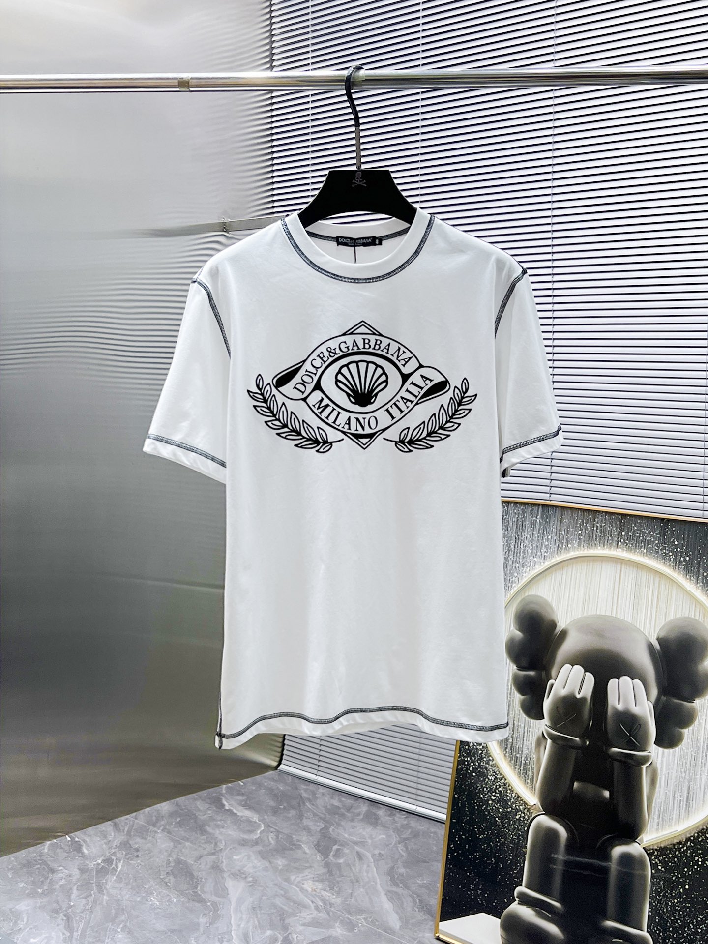 ヴェルサーチ「Versace」2025SS プレミアム クルーネックTシャツ
